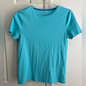 Blue Crew Neck Talbots tee L